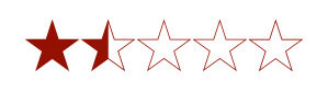 1.5 estrellas