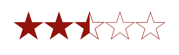 2.5 estrellas