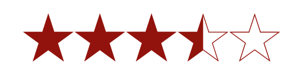 3.5 estrellas